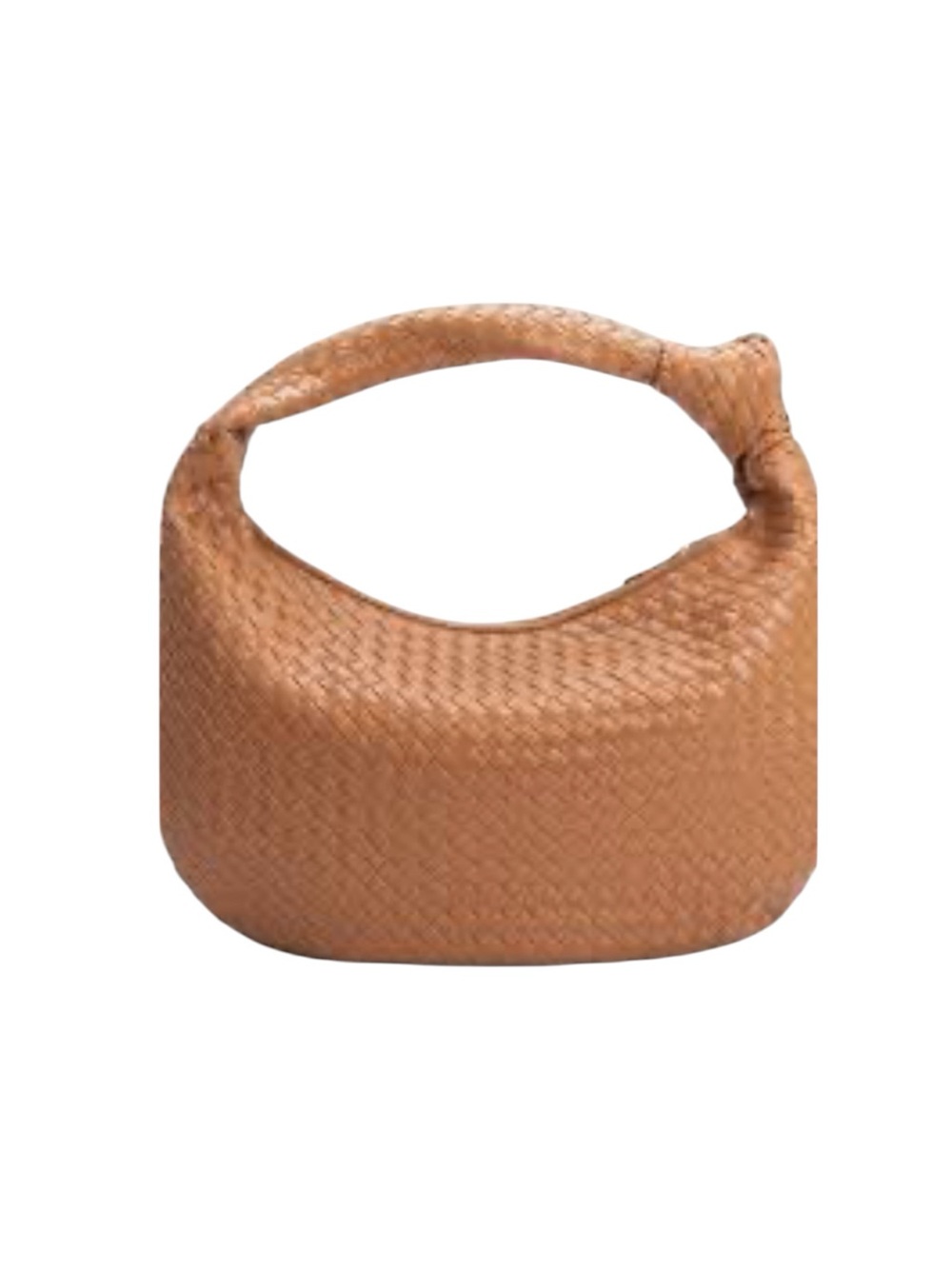 Melie Bianco Brigitte Handle Bag Carmel Vegan Leather Quiet Luxury